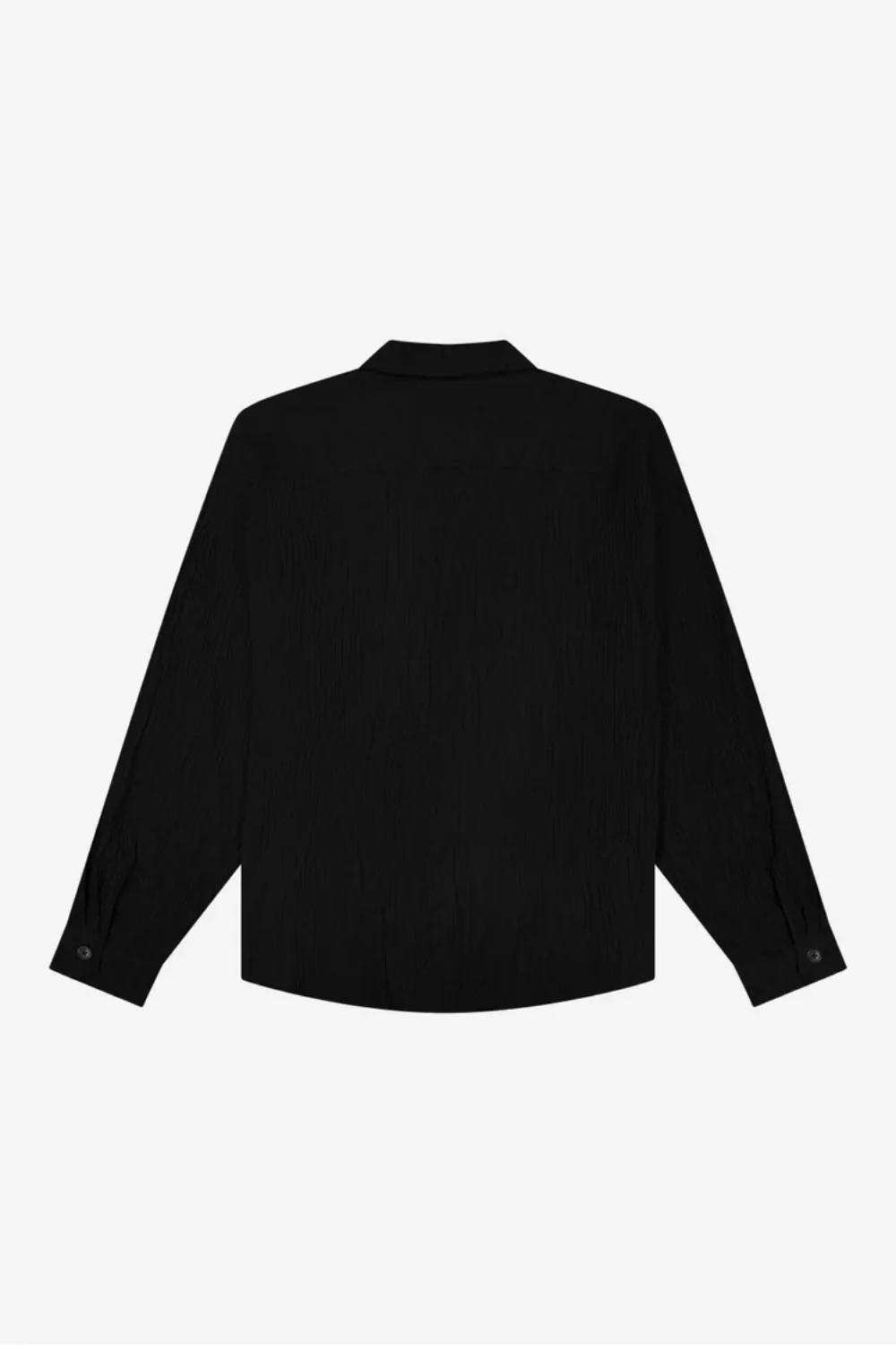 Porter James / Pleated Big Business Shirt Black - Image 3