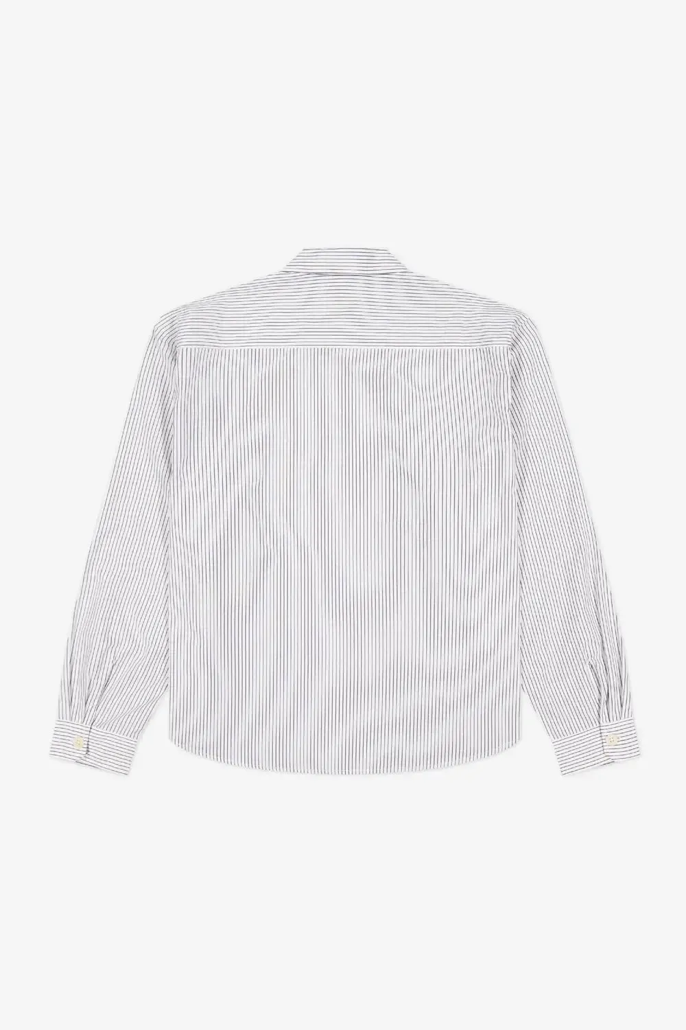 Porter James Sports Big Business Shirt White/Black Stripe - Image 2