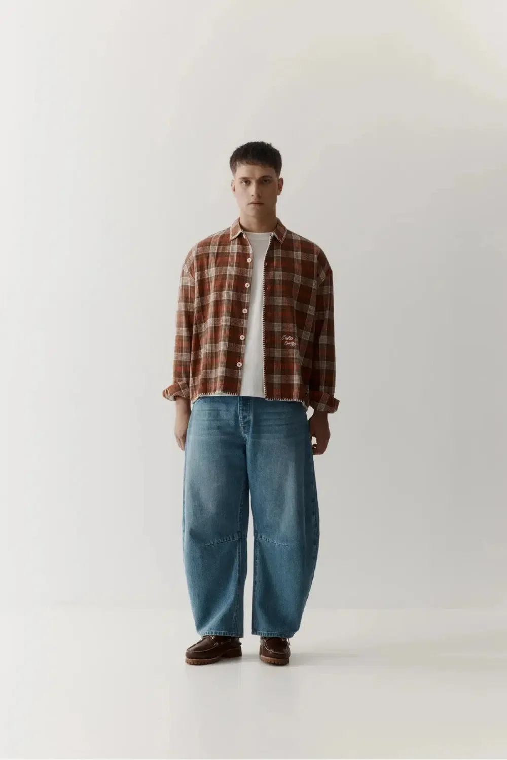 Porter James Sports Boxed Flannel Red Check - Image 4