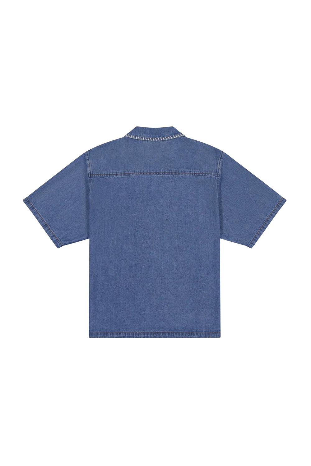 Porter James Sports Revere Shirt w/Pocket Denim - Image 2