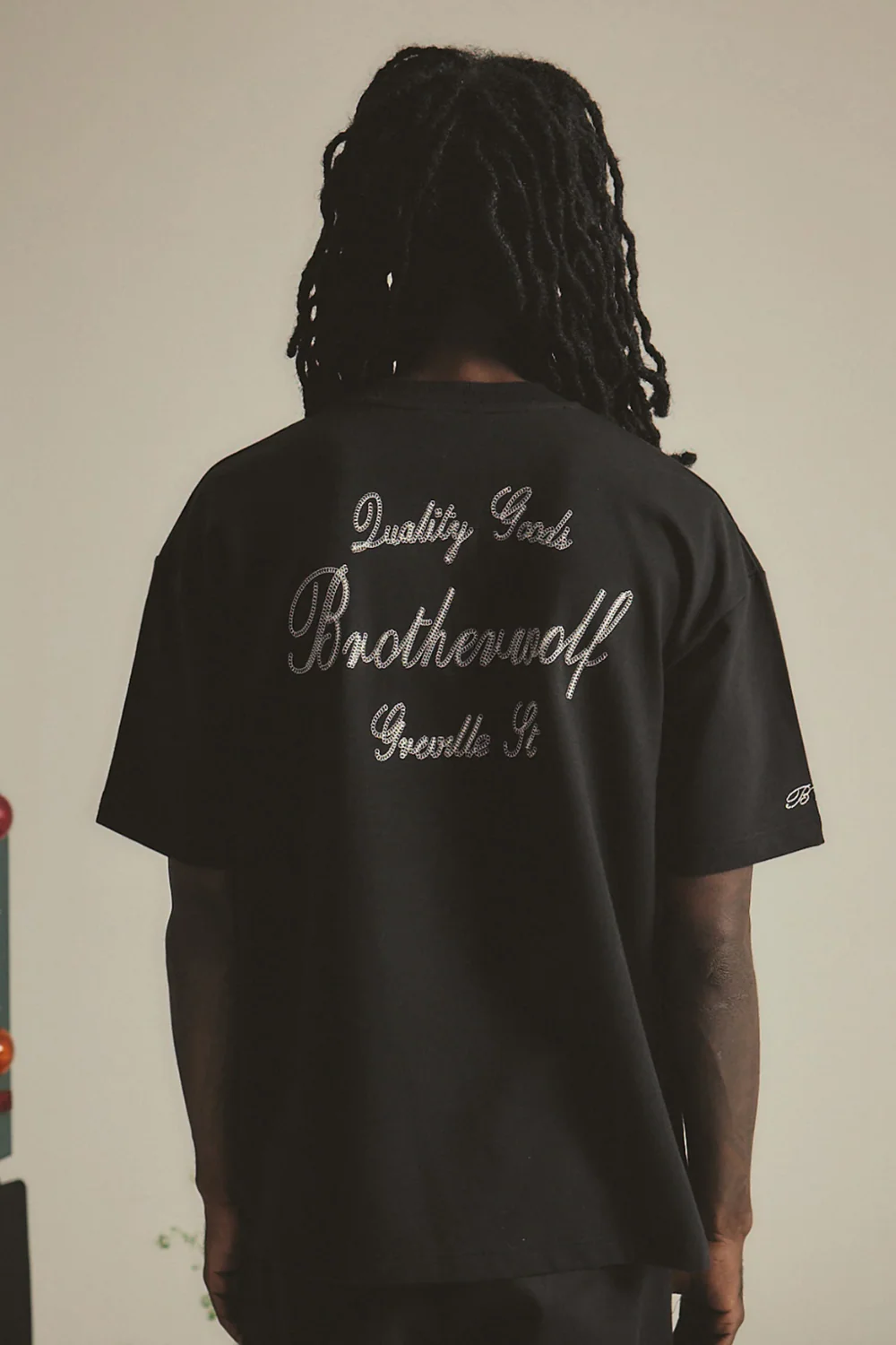 Brotherwolf - Quality Goods Tee - Black - Image 4