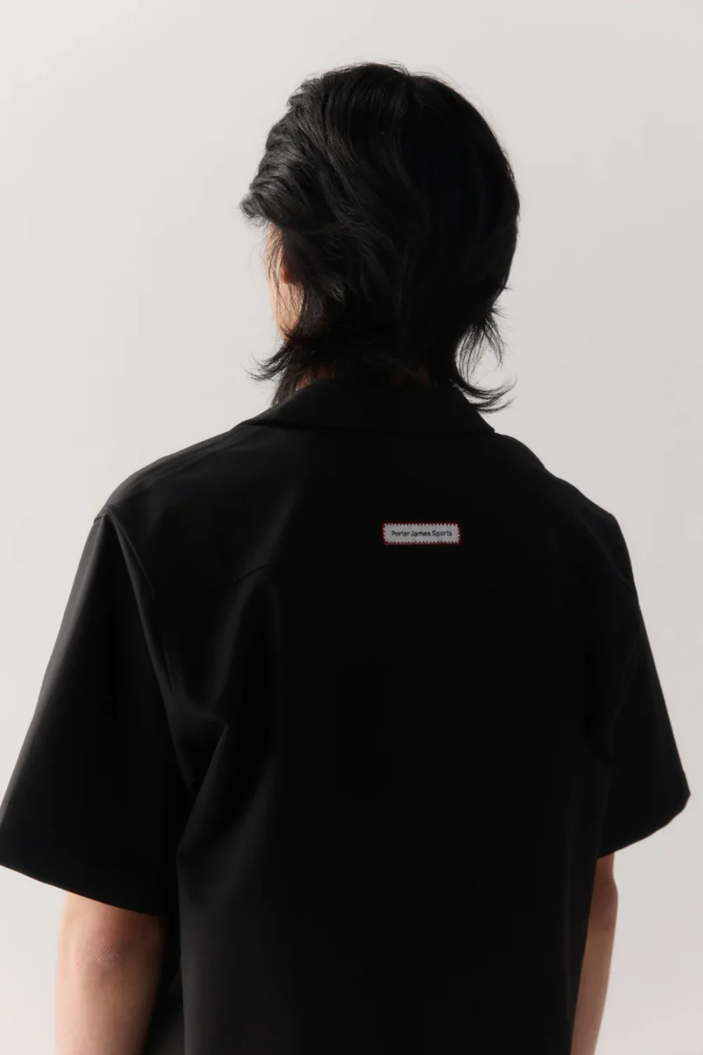 Revere Shirt  Black Suiting - Image 3