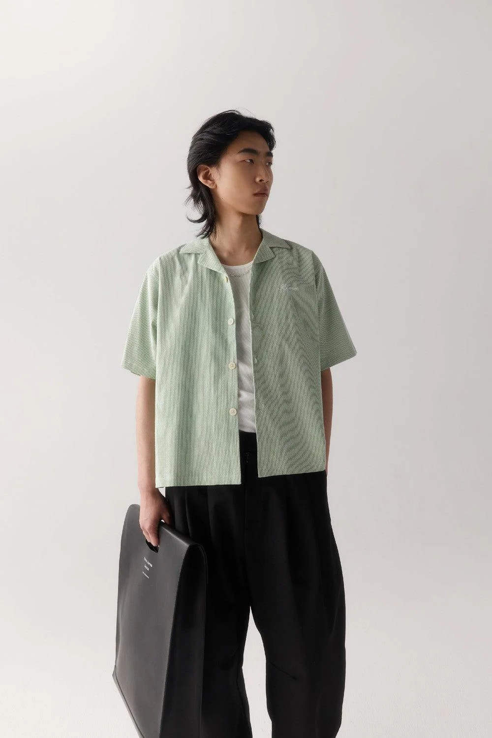 Revere Shirt - Forrest Seersucker - Image 3