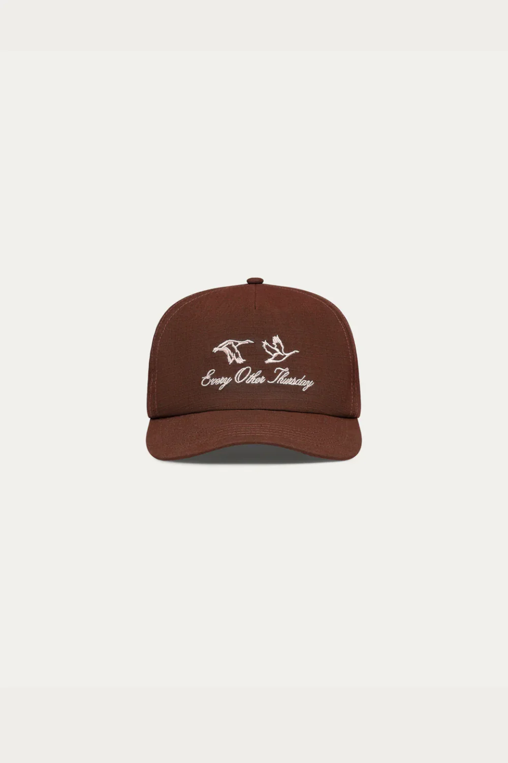 Every Other Thursday - Ripstop Geese Logo Snapback - Brown