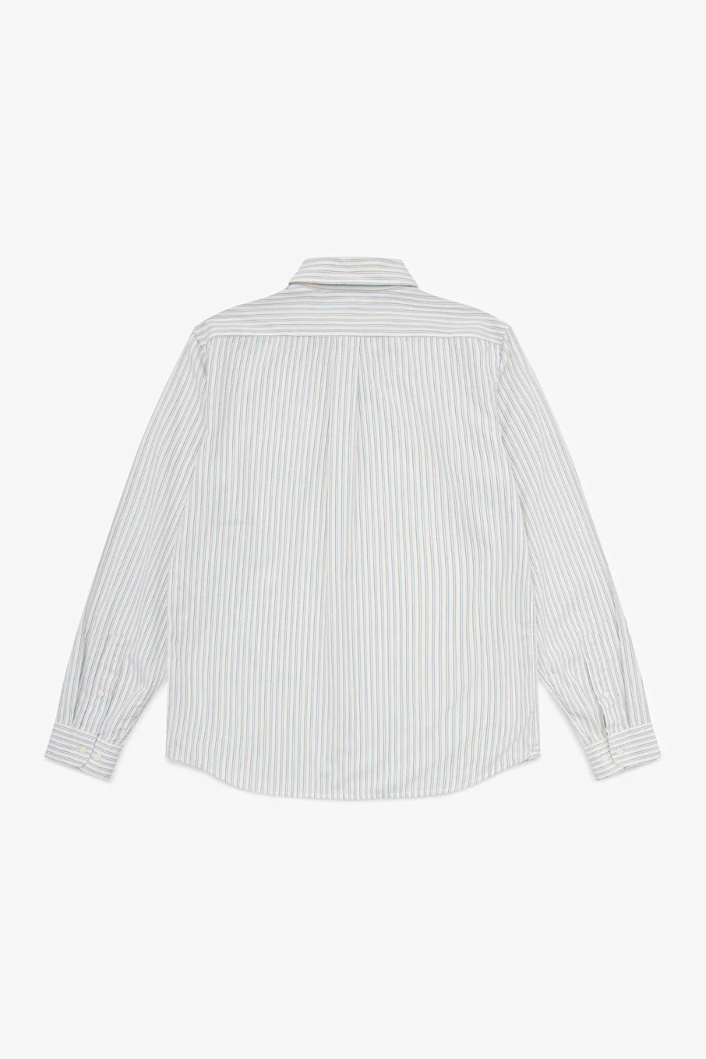 Brotherwolf - Script L/S Shirt - White Stripe - Image 3