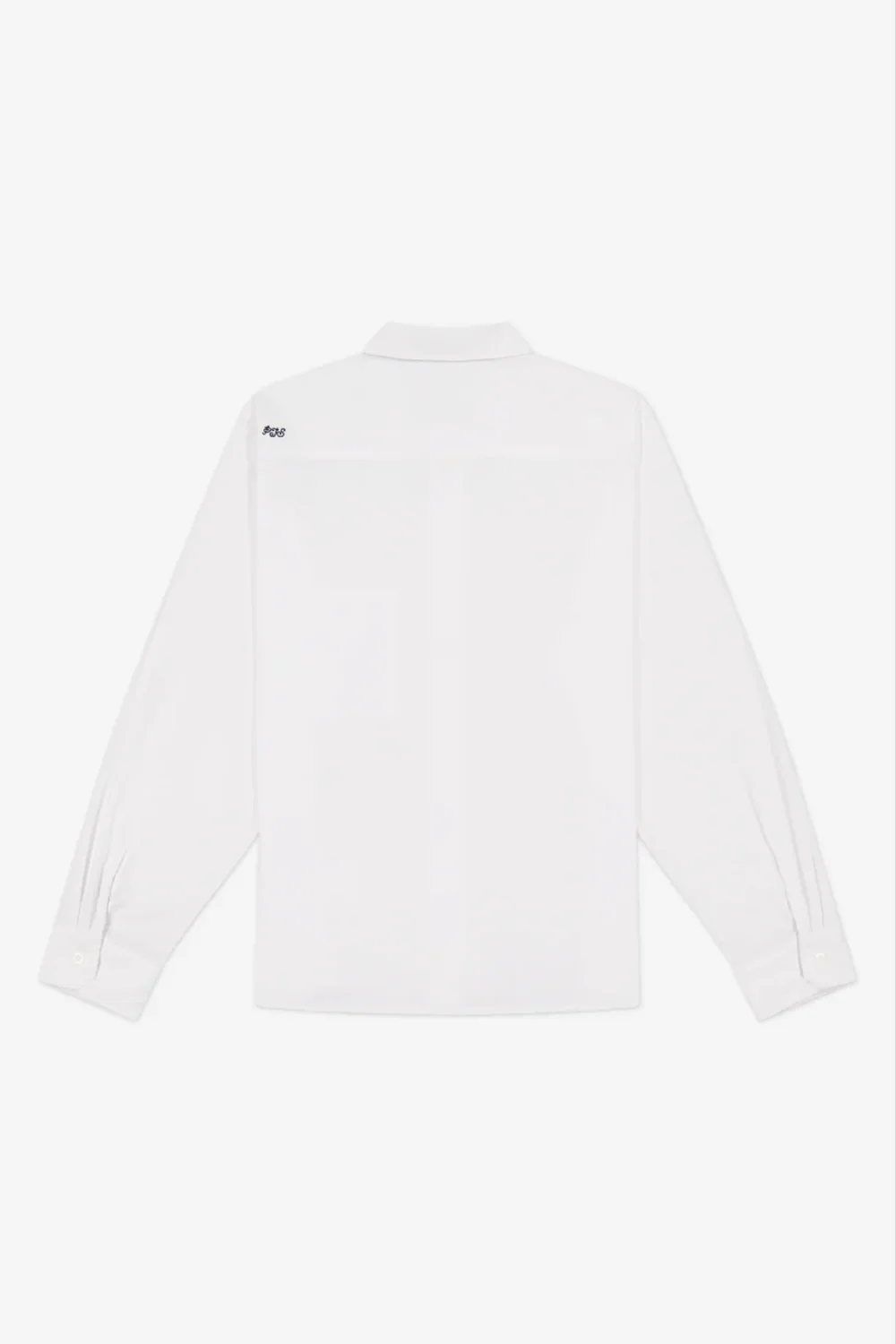 Slim Oxford Shirt - White - Image 3