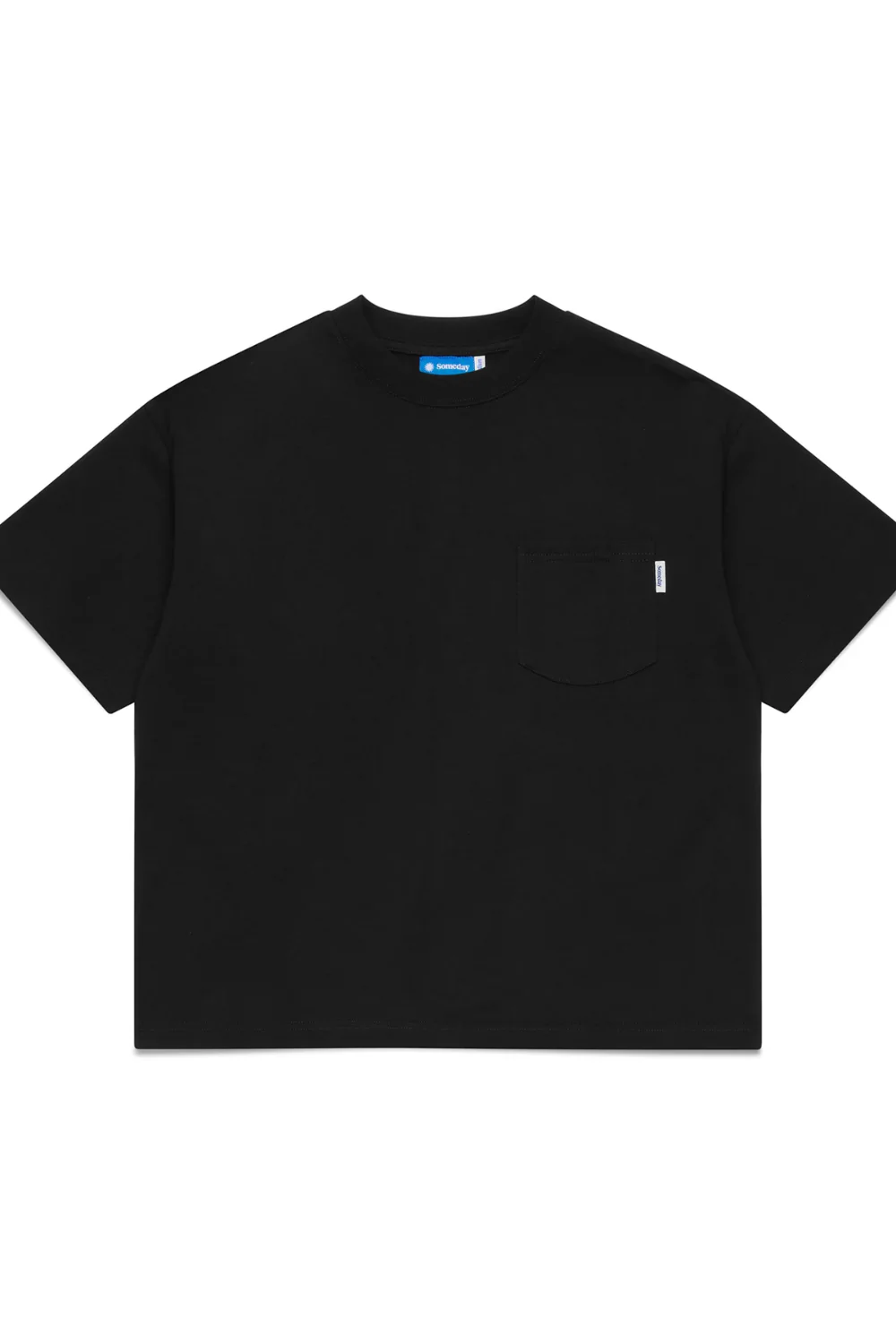 SOMEDAY FABRICATIONS EVERYDAY POCKET TEE | BLACK