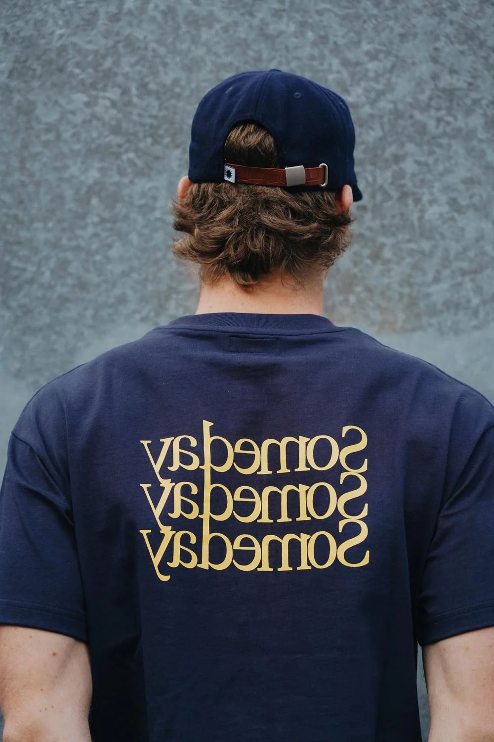 SOMEDAY FABRICATIONS TRANSPARENCY TEE | NAVY - Image 3