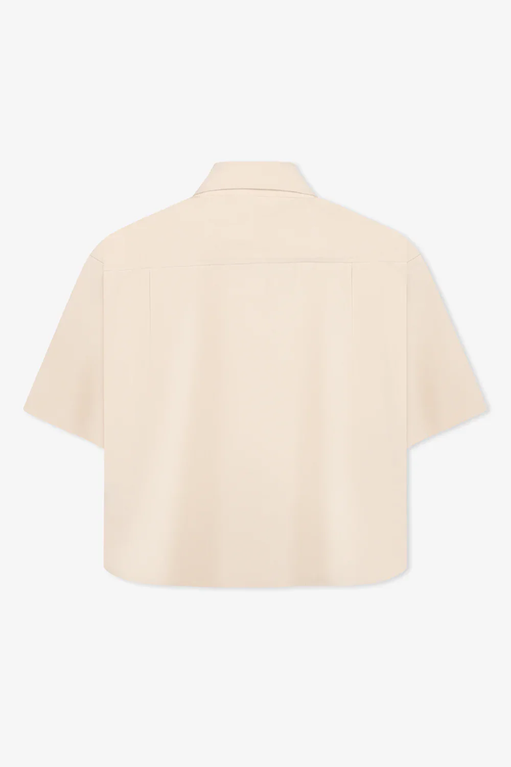 SS Twill Shirt - Ivory - Image 3