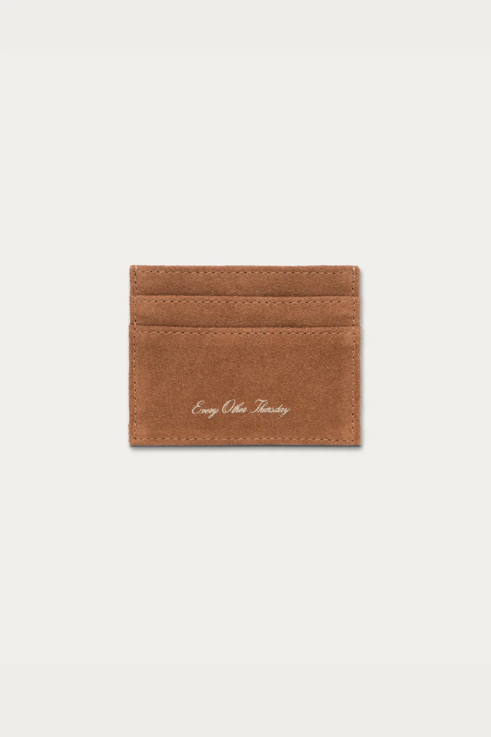 Every Other Thursday - Suede Card Holder