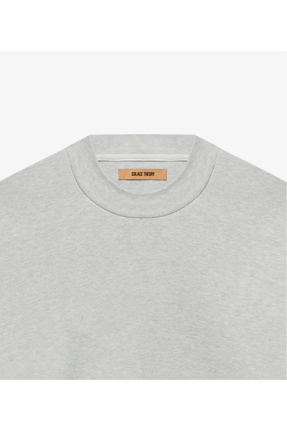 THE MELANGE COTTON T-SHIRT - MELANGE - Image 3