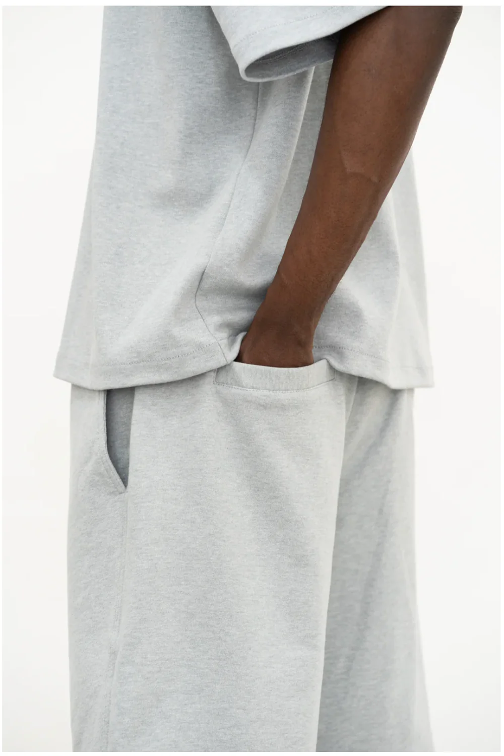 THE SWEATSHORT - MELANGE - Image 4